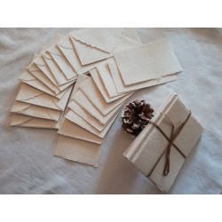 Paquet de 10 cartes de visites avec enveloppes