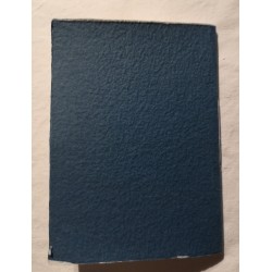 Cahier A5, 20p, couverture bleu jean et feuilles blanches